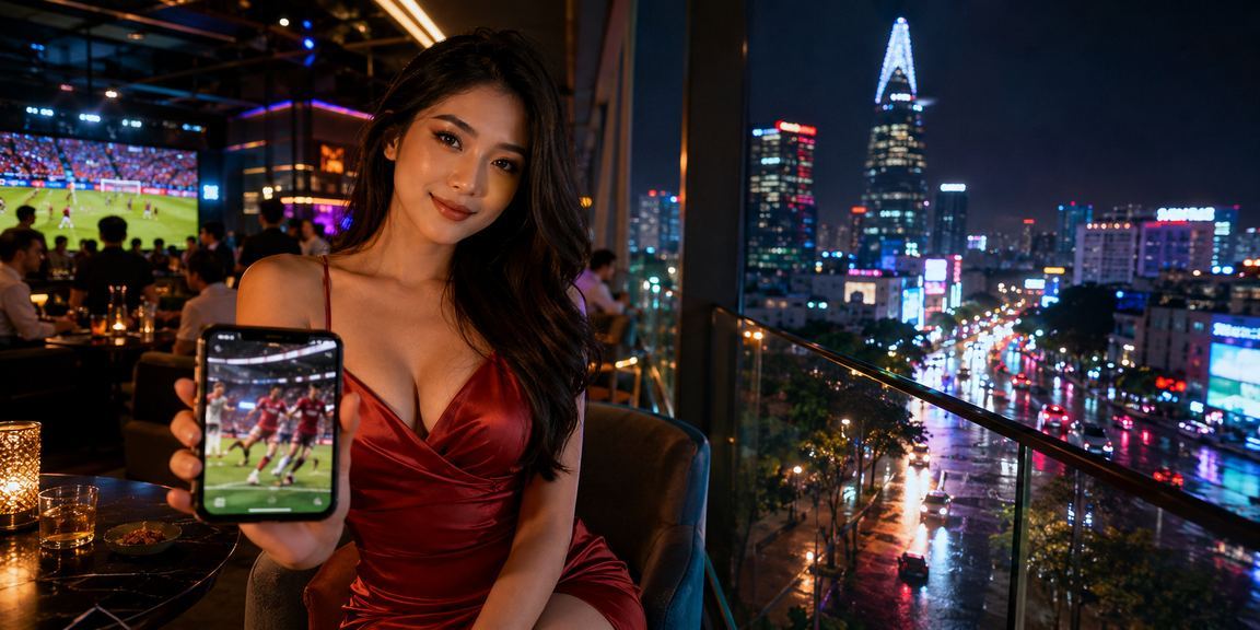 Người chơi theo dõi tỷ lệ kèo trên ứng dụng di động tại Hồ Chí Minh